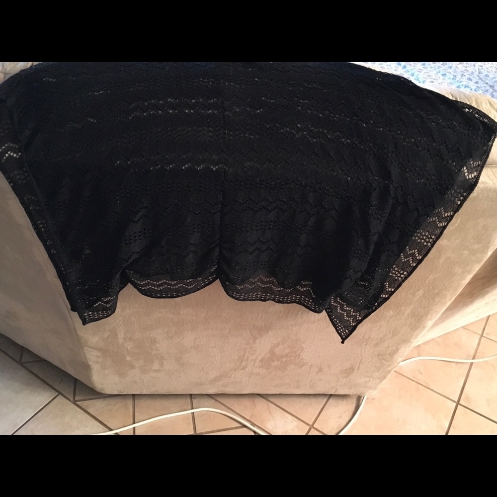 2 Chic Transparent Poncho Pullover Top - Picture 5 of 13